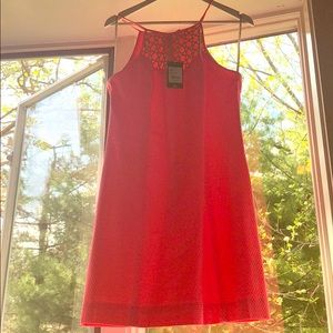 Pink Sun Ray Larina Shift 23558 New Cocktail Dress